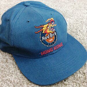 Men's Hard Rock Cafe Ball Cap 1997 Hong Kong OS